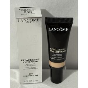 Lancome Effacernes Waterproof Undereye Concealer - 250 Light Bisque .52oz / 14g